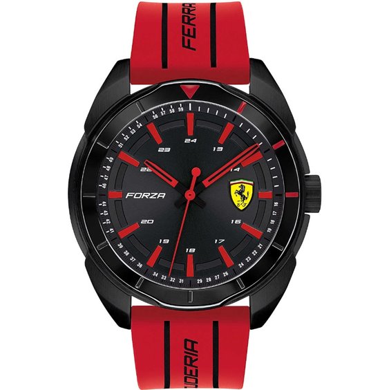 Montre ferrari best sale homme rouge